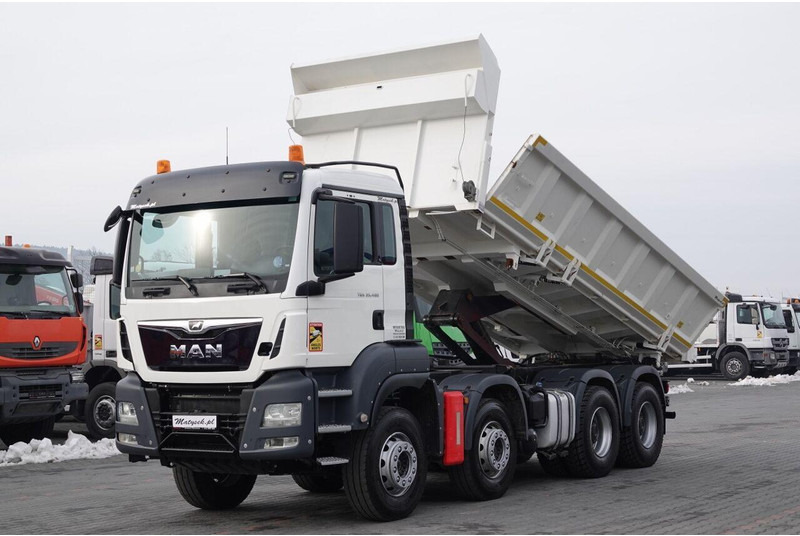 MAN TGS 35.480 / 8x4 / WYWROTKA / BORDMATIC / HYDROBURTA / OPONY 100 - Kipper vrachtwagen: afbeelding 1 MAN TGS 35.480 / 8x4 / WYWROTKA / BORDMATIC / HYDROBURTA / OPONY 100 - Kipper vrachtwagen: afbeelding 1