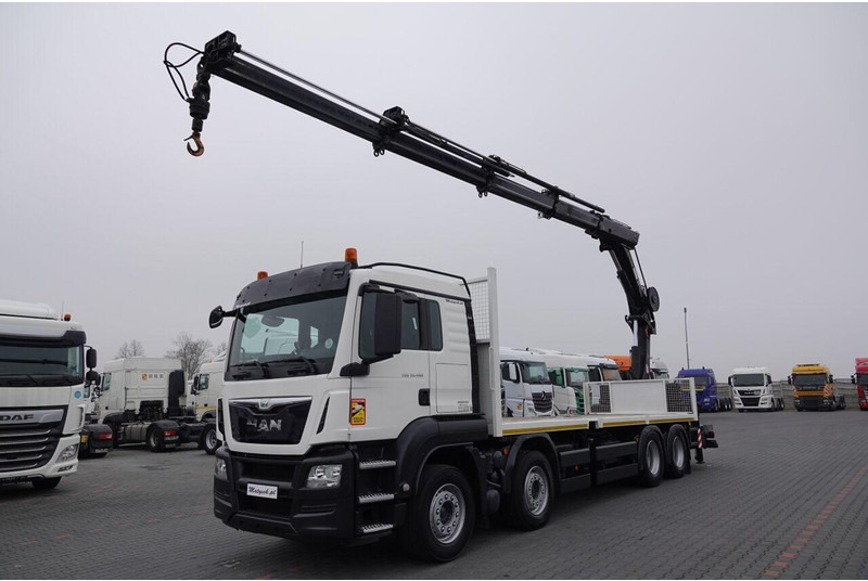 MAN TGS 35.480 - Vrachtwagen met open laadbak, Kraanwagen: afbeelding 2 MAN TGS 35.480 - Vrachtwagen met open laadbak, Kraanwagen: afbeelding 2