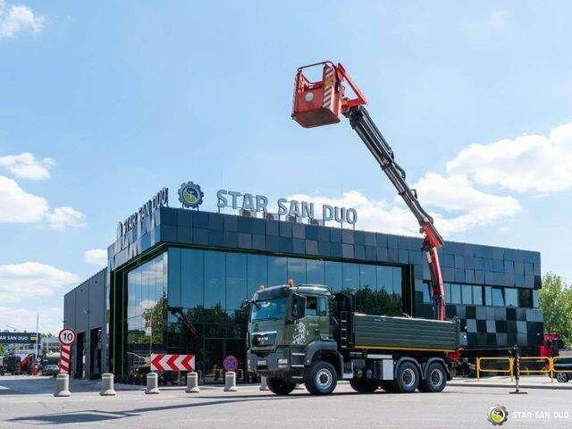 MAN TGS 35.480 PALFINGER PK 20002 HDS Grapple Tippe - Kipper vrachtwagen, Kraanwagen: afbeelding 5 MAN TGS 35.480 PALFINGER PK 20002 HDS Grapple Tippe - Kipper vrachtwagen, Kraanwagen: afbeelding 5