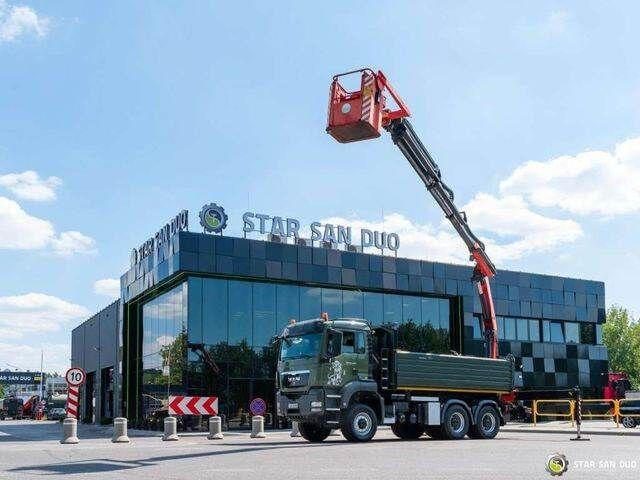 MAN TGS 35.480 PALFINGER PK 20002 HDS Grapple Tippe - Kipper vrachtwagen, Kraanwagen: afbeelding 5 MAN TGS 35.480 PALFINGER PK 20002 HDS Grapple Tippe - Kipper vrachtwagen, Kraanwagen: afbeelding 5