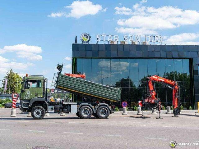 MAN TGS 35.480 PALFINGER PK 20002 HDS Grapple Tippe - Kipper vrachtwagen, Kraanwagen: afbeelding 4 MAN TGS 35.480 PALFINGER PK 20002 HDS Grapple Tippe - Kipper vrachtwagen, Kraanwagen: afbeelding 4