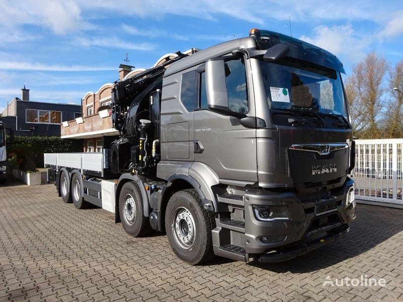 MAN TGS 35.510 - Vrachtwagen met open laadbak, Kraanwagen: afbeelding 3 MAN TGS 35.510 - Vrachtwagen met open laadbak, Kraanwagen: afbeelding 3