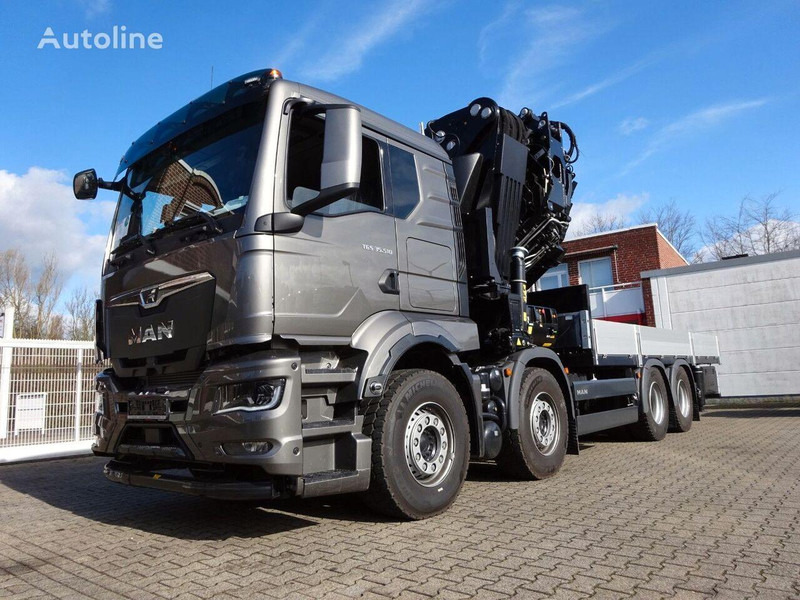 MAN TGS 35.510 - Vrachtwagen met open laadbak, Kraanwagen: afbeelding 4 MAN TGS 35.510 - Vrachtwagen met open laadbak, Kraanwagen: afbeelding 4