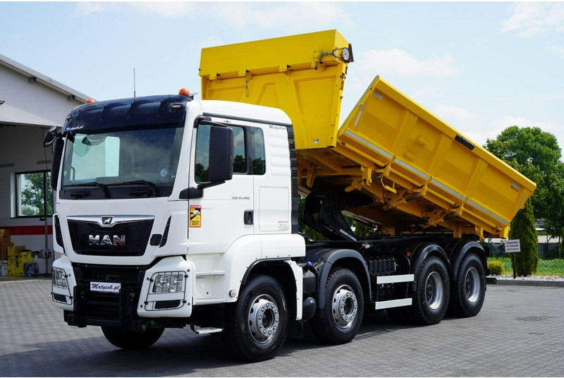 MAN TGS 41.460 / 8x8 / WYWROTKA / 2 STRONNA / BORDMATIC / HYDROBURTA - Kipper vrachtwagen: afbeelding 1 MAN TGS 41.460 / 8x8 / WYWROTKA / 2 STRONNA / BORDMATIC / HYDROBURTA - Kipper vrachtwagen: afbeelding 1