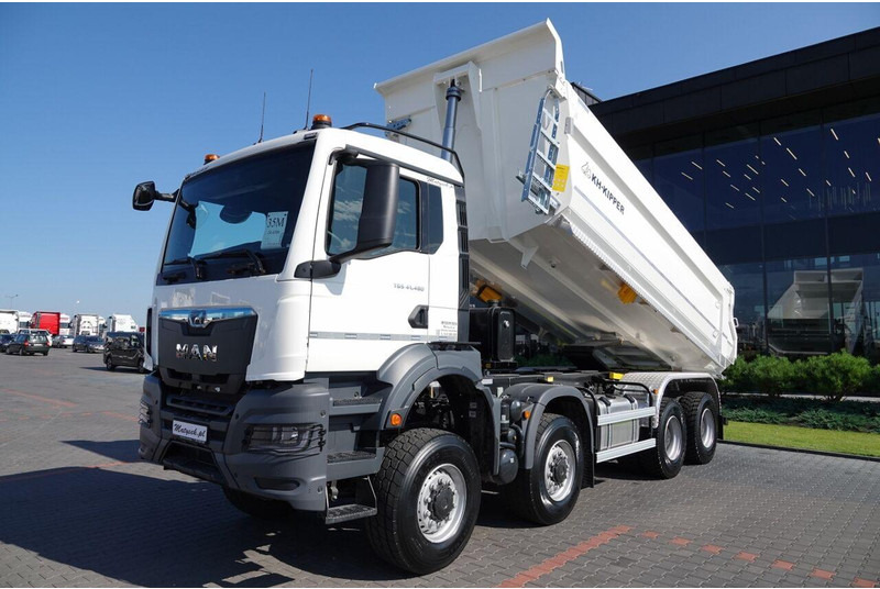 Nieuw Kipper vrachtwagen MAN TGS 41.480 / 8x8 / WYWROTKA TYLNOZSYP / MANUAL / FABRYCZNIE NOWY: afbeelding 6