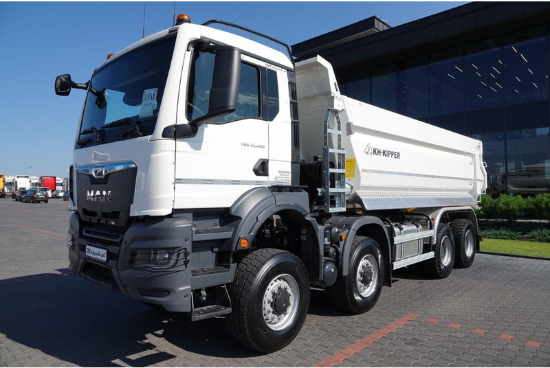 Nieuw Kipper vrachtwagen MAN TGS 41.480 / 8x8 / WYWROTKA TYLNOZSYP / MANUAL / FABRYCZNIE NOWY: afbeelding 14