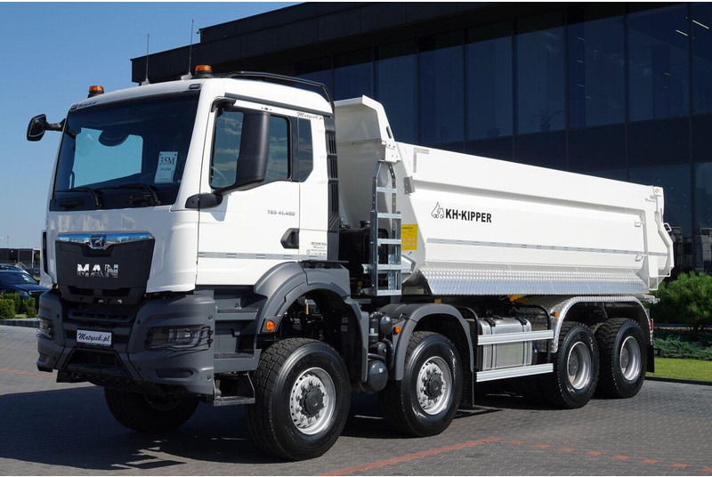 Nieuw Kipper vrachtwagen MAN TGS 41.480 / 8x8 / WYWROTKA TYLNOZSYP / MANUAL / FABRYCZNIE NOWY: afbeelding 13