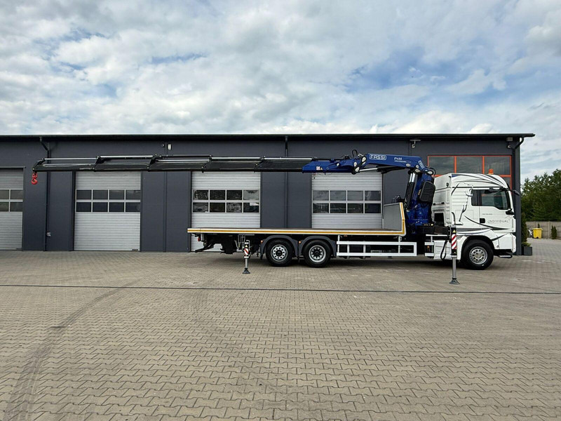 MAN TGS TGX 26.400 // E6 // 6x2 // platforma + FASSI F455RA.2.25 // - Vrachtwagen met open laadbak, Kraanwagen: afbeelding 2 MAN TGS TGX 26.400 // E6 // 6x2 // platforma + FASSI F455RA.2.25 // - Vrachtwagen met open laadbak, Kraanwagen: afbeelding 2