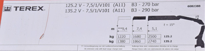 Vrachtwagen met open laadbak, Kraanwagen MAN TGX 26.440: afbeelding 8