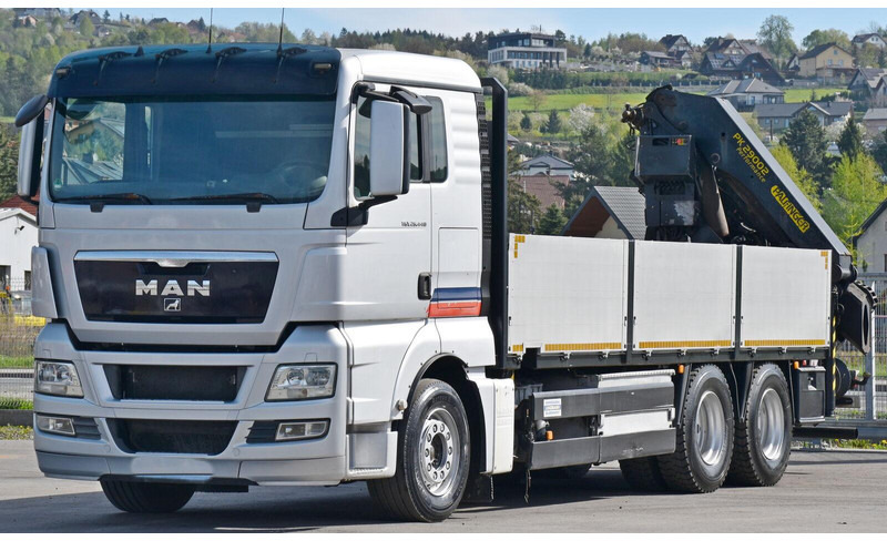 MAN TGX 26.440 Pritsche 6,40 m* PK 29002+FUNK *6x4 - Vrachtwagen met open laadbak, Kraanwagen: afbeelding 4 MAN TGX 26.440 Pritsche 6,40 m* PK 29002+FUNK *6x4 - Vrachtwagen met open laadbak, Kraanwagen: afbeelding 4