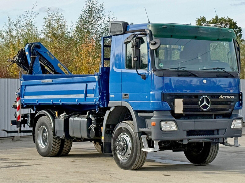 Mercedes-Benz ACTROS 1841 * PK 10501 + FUNK * TOP * 4x4 - Kipper vrachtwagen, Kraanwagen: afbeelding 3 Mercedes-Benz ACTROS 1841 * PK 10501 + FUNK * TOP * 4x4 - Kipper vrachtwagen, Kraanwagen: afbeelding 3