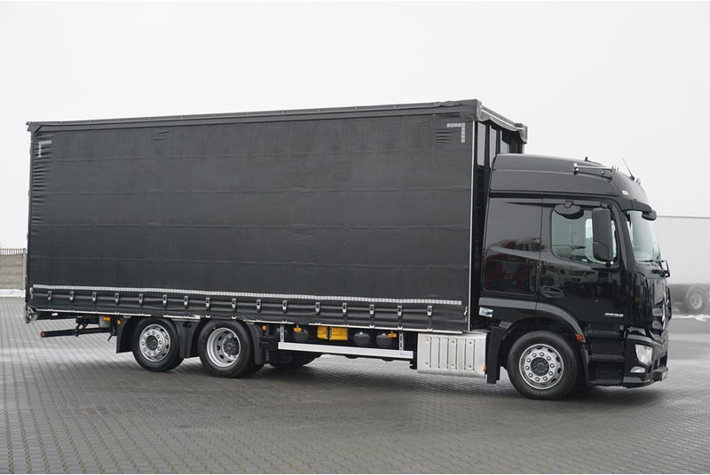Mercedes-Benz ACTROS / 2533 / ACC / E 6 / FIRANKA / ŁAD. 15 450 KG / 19 PALET - Schuifzeilen vrachtwagen: afbeelding 4 Mercedes-Benz ACTROS / 2533 / ACC / E 6 / FIRANKA / ŁAD. 15 450 KG / 19 PALET - Schuifzeilen vrachtwagen: afbeelding 4