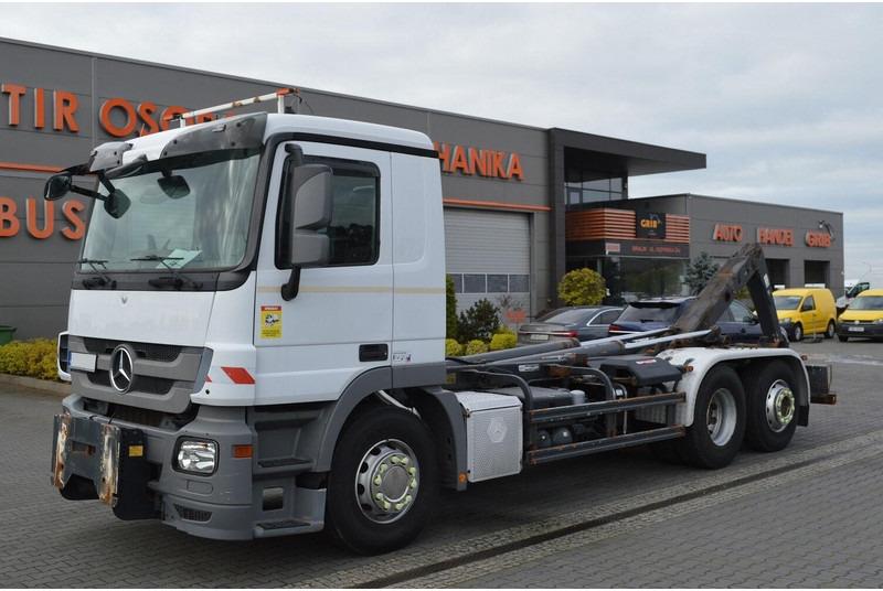 Mercedes-Benz ACTROS 2541 EURO 5 HOOK ABROLLKIPPER - Haakarmsysteem vrachtwagen: afbeelding 1 Mercedes-Benz ACTROS 2541 EURO 5 HOOK ABROLLKIPPER - Haakarmsysteem vrachtwagen: afbeelding 1