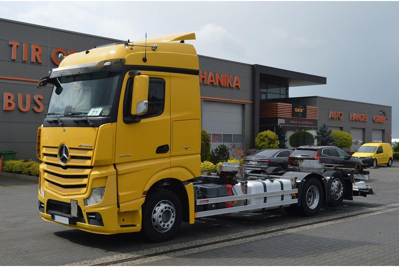 Mercedes-Benz ACTROS 2542 EURO 6 BDF SWAP CHASSIS - Chassis vrachtwagen: afbeelding 1 Mercedes-Benz ACTROS 2542 EURO 6 BDF SWAP CHASSIS - Chassis vrachtwagen: afbeelding 1