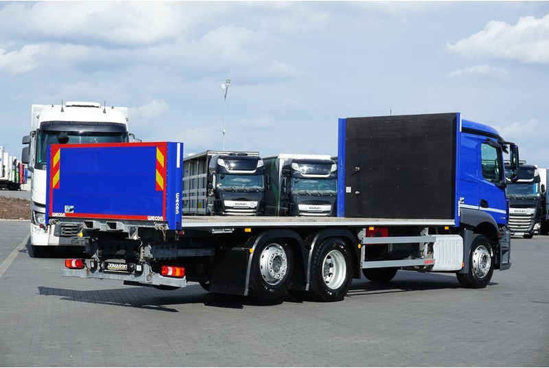 Mercedes-Benz ACTROS / 2543 / ACC / E 6 / PEŁNY ADR / PLATFORMA / ZAWIESIE POD - Vrachtwagen met open laadbak: afbeelding 5 Mercedes-Benz ACTROS / 2543 / ACC / E 6 / PEŁNY ADR / PLATFORMA / ZAWIESIE POD - Vrachtwagen met open laadbak: afbeelding 5