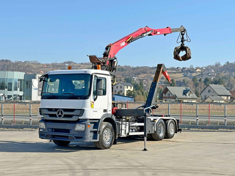Mercedes-Benz ACTROS 2544 * ABROLLKIPPER * LHO L190Z(78) * TOP - Haakarmsysteem vrachtwagen, Kraanwagen: afbeelding 2 Mercedes-Benz ACTROS 2544 * ABROLLKIPPER * LHO L190Z(78) * TOP - Haakarmsysteem vrachtwagen, Kraanwagen: afbeelding 2
