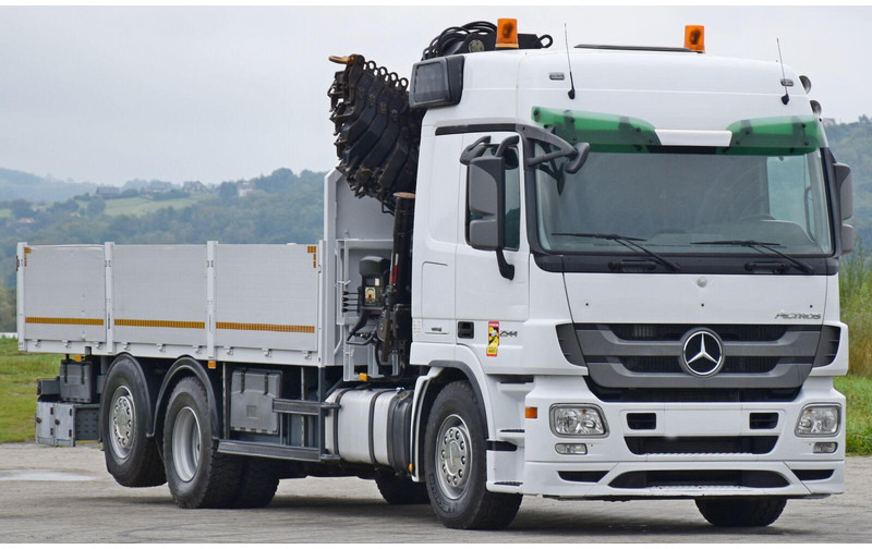 Mercedes-Benz ACTROS 2544 - Vrachtwagen met open laadbak, Kraanwagen: afbeelding 4 Mercedes-Benz ACTROS 2544 - Vrachtwagen met open laadbak, Kraanwagen: afbeelding 4