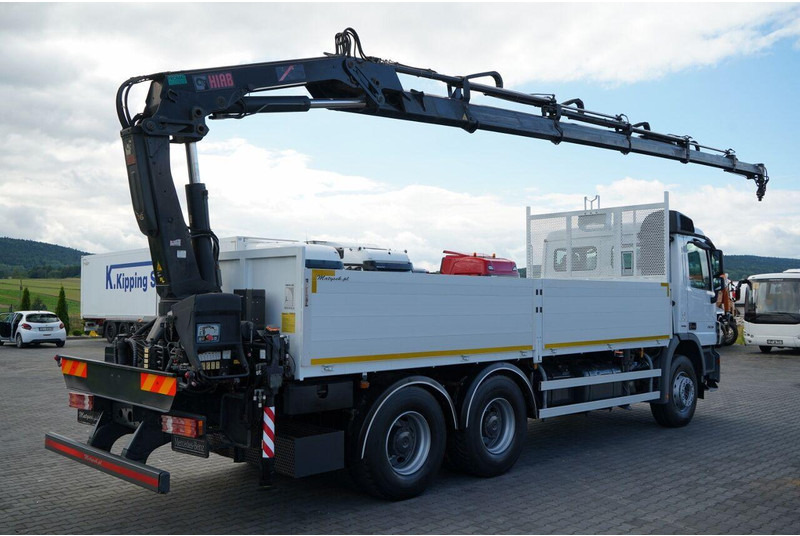 Mercedes-Benz ACTROS 2636 / 6x4 / SKRZYNIOWY 6,5 M + HDS HIAB / MOCNA PODŁOGA - Vrachtwagen met open laadbak, Kraanwagen: afbeelding 5 Mercedes-Benz ACTROS 2636 / 6x4 / SKRZYNIOWY 6,5 M + HDS HIAB / MOCNA PODŁOGA - Vrachtwagen met open laadbak, Kraanwagen: afbeelding 5