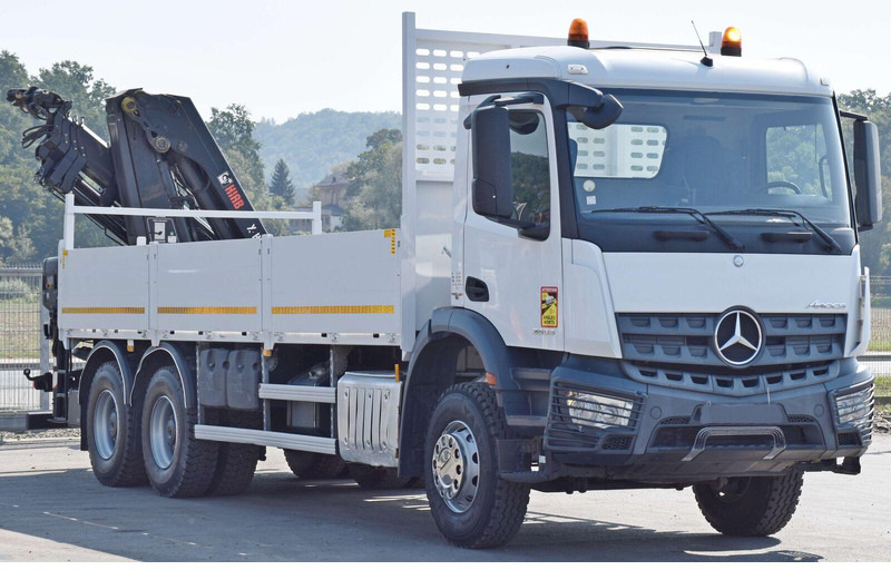 Mercedes-Benz ACTROS 2636 - Vrachtwagen met open laadbak, Kraanwagen: afbeelding 4 Mercedes-Benz ACTROS 2636 - Vrachtwagen met open laadbak, Kraanwagen: afbeelding 4
