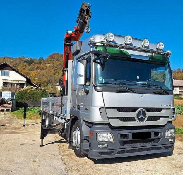Mercedes-Benz ACTROS 2641 6x2 Crane PALFINGER PK 36002 - Vrachtwagen met open laadbak, Kraanwagen: afbeelding 2 Mercedes-Benz ACTROS 2641 6x2 Crane PALFINGER PK 36002 - Vrachtwagen met open laadbak, Kraanwagen: afbeelding 2