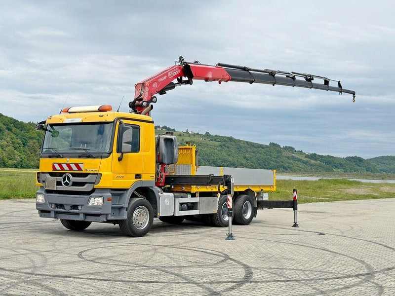 Mercedes-Benz ACTROS 2646 * FASSI F365AXP.26 + FUNK * 6x4 - Vrachtwagen met open laadbak, Kraanwagen: afbeelding 2 Mercedes-Benz ACTROS 2646 * FASSI F365AXP.26 + FUNK * 6x4 - Vrachtwagen met open laadbak, Kraanwagen: afbeelding 2