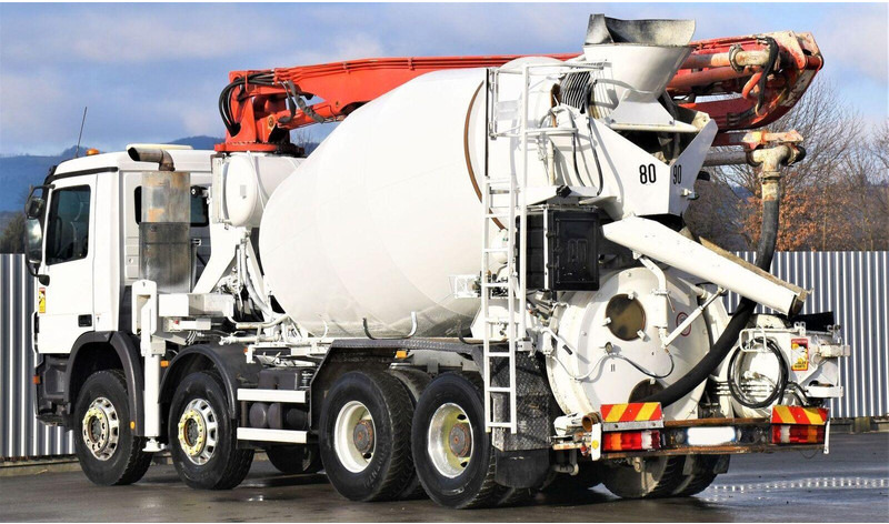 Mercedes-Benz ACTROS 3241* Betonpumpe 21m *8x4 * Top Zustand - Betonpomp: afbeelding 5 Mercedes-Benz ACTROS 3241* Betonpumpe 21m *8x4 * Top Zustand - Betonpomp: afbeelding 5