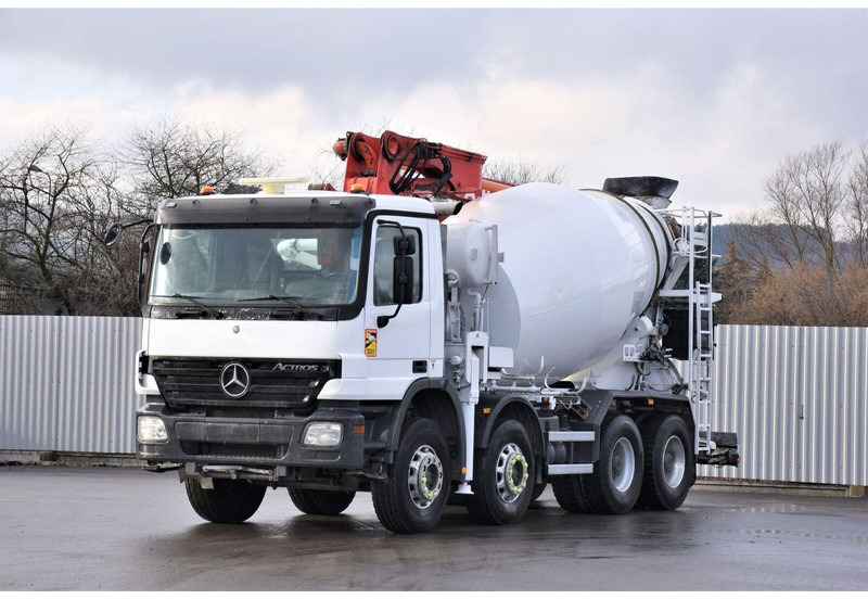 Mercedes-Benz ACTROS 3241* Betonpumpe 21m *8x4 * Top Zustand - Betonpomp: afbeelding 2 Mercedes-Benz ACTROS 3241* Betonpumpe 21m *8x4 * Top Zustand - Betonpomp: afbeelding 2