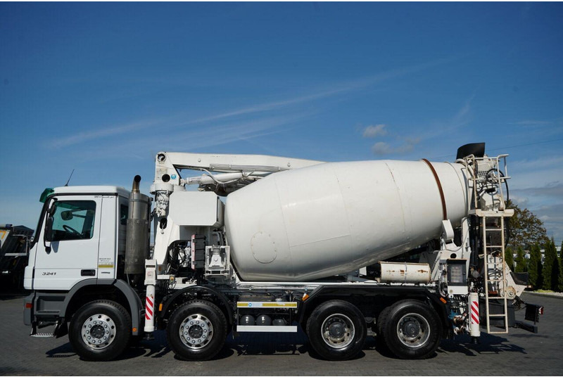 Mercedes-Benz ACTROS 3241 / POMPOGRUSZKA / 8X4 / BETONIARKA + POMPA SERMAC 3Z2 - Betonmixer: afbeelding 5 Mercedes-Benz ACTROS 3241 / POMPOGRUSZKA / 8X4 / BETONIARKA + POMPA SERMAC 3Z2 - Betonmixer: afbeelding 5