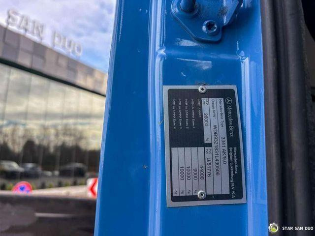 Kipper vrachtwagen, Kraanwagen Mercedes-Benz ACTROS 3341 6x6 HMF 4220 K4 CRANE KIPPER: afbeelding 18