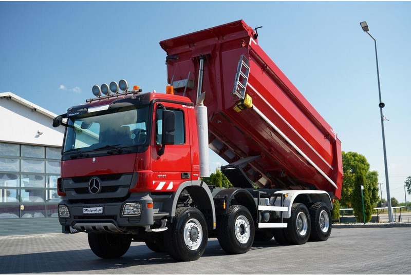 Mercedes-Benz ACTROS 4141 / 8X6 / WYWROTKA TYLNOZSYPOWA / MEILLER KIPPER 5.3M - Kipper vrachtwagen: afbeelding 1 Mercedes-Benz ACTROS 4141 / 8X6 / WYWROTKA TYLNOZSYPOWA / MEILLER KIPPER 5.3M - Kipper vrachtwagen: afbeelding 1