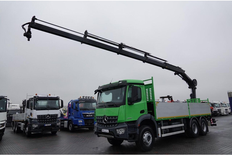 Mercedes-Benz AROCS 2636 / 6x4 / SKRZYNIOWY- 6,5 M / + HDS HIAB 4x wysów: 13 - Vrachtwagen met open laadbak, Kraanwagen: afbeelding 2 Mercedes-Benz AROCS 2636 / 6x4 / SKRZYNIOWY- 6,5 M / + HDS HIAB 4x wysów: 13 - Vrachtwagen met open laadbak, Kraanwagen: afbeelding 2