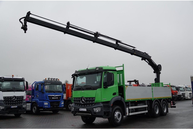 Mercedes-Benz AROCS 2636 / 6x4 / SKRZYNIOWY- 6,5 M / + HDS HIAB 4x wysów: 13 - Vrachtwagen met open laadbak, Kraanwagen: afbeelding 3 Mercedes-Benz AROCS 2636 / 6x4 / SKRZYNIOWY- 6,5 M / + HDS HIAB 4x wysów: 13 - Vrachtwagen met open laadbak, Kraanwagen: afbeelding 3