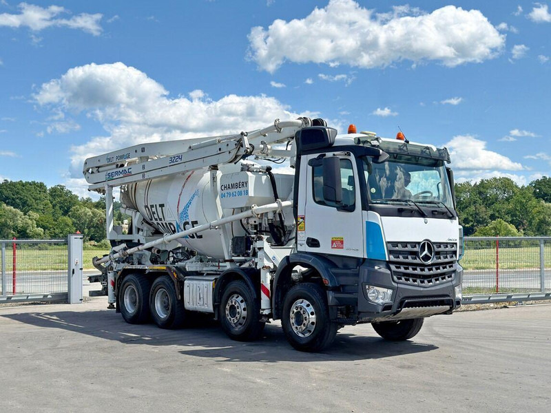 Mercedes-Benz AROCS 3743 * Betonpumpe + FUNK * 8x4 * TOP - Betonmixer: afbeelding 1 Mercedes-Benz AROCS 3743 * Betonpumpe + FUNK * 8x4 * TOP - Betonmixer: afbeelding 1