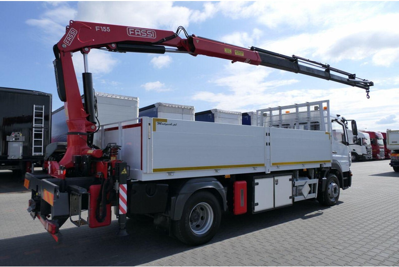 Vrachtwagen met open laadbak, Kraanwagen Mercedes-Benz ATEGO 16 30: afbeelding 6