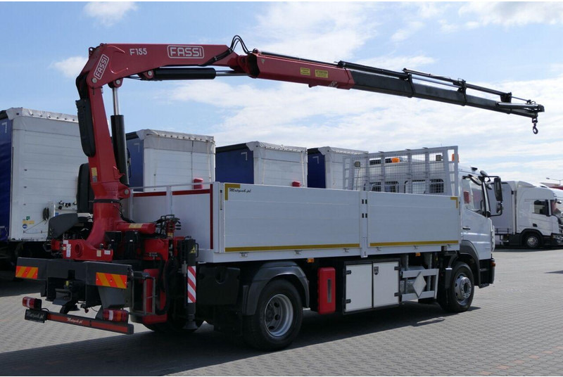 Vrachtwagen met open laadbak, Kraanwagen Mercedes-Benz ATEGO 16 30: afbeelding 7