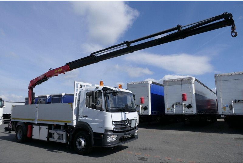 Vrachtwagen met open laadbak, Kraanwagen Mercedes-Benz ATEGO 16 30: afbeelding 8