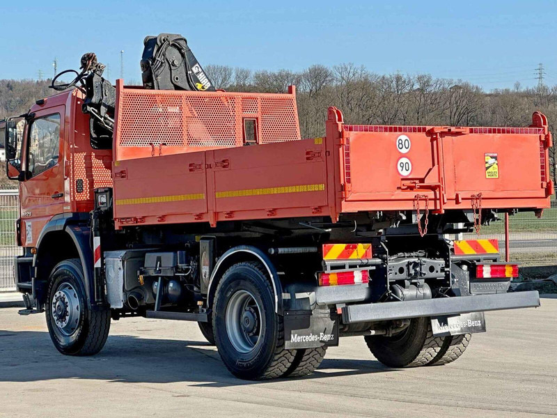 Mercedes-Benz AXOR 1829 * HIAB 1111 HIDUO + FUNK * TOP * 4x4 - Kipper vrachtwagen, Kraanwagen: afbeelding 5 Mercedes-Benz AXOR 1829 * HIAB 1111 HIDUO + FUNK * TOP * 4x4 - Kipper vrachtwagen, Kraanwagen: afbeelding 5