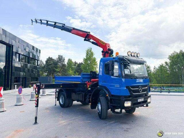 Mercedes-Benz AXOR 1833 4x4 Palfinger PK 22002 EH Crane Winch - Kipper vrachtwagen, Kraanwagen: afbeelding 2 Mercedes-Benz AXOR 1833 4x4 Palfinger PK 22002 EH Crane Winch - Kipper vrachtwagen, Kraanwagen: afbeelding 2