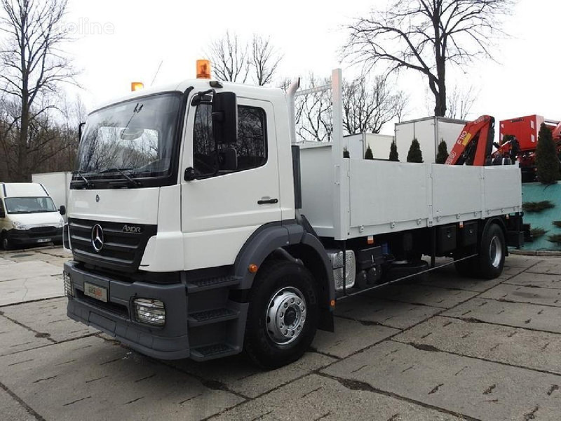 Mercedes-Benz AXOR - Vrachtwagen met open laadbak, Kraanwagen: afbeelding 4 Mercedes-Benz AXOR - Vrachtwagen met open laadbak, Kraanwagen: afbeelding 4