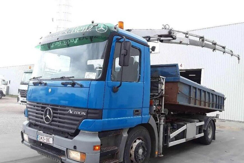 Mercedes-Benz Actros 1835 - Vrachtwagen met open laadbak, Kraanwagen: afbeelding 5 Mercedes-Benz Actros 1835 - Vrachtwagen met open laadbak, Kraanwagen: afbeelding 5
