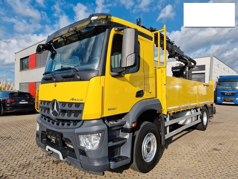 Mercedes-Benz Arocs 1830 - Vrachtwagen met open laadbak, Kraanwagen: afbeelding 1 Mercedes-Benz Arocs 1830 - Vrachtwagen met open laadbak, Kraanwagen: afbeelding 1