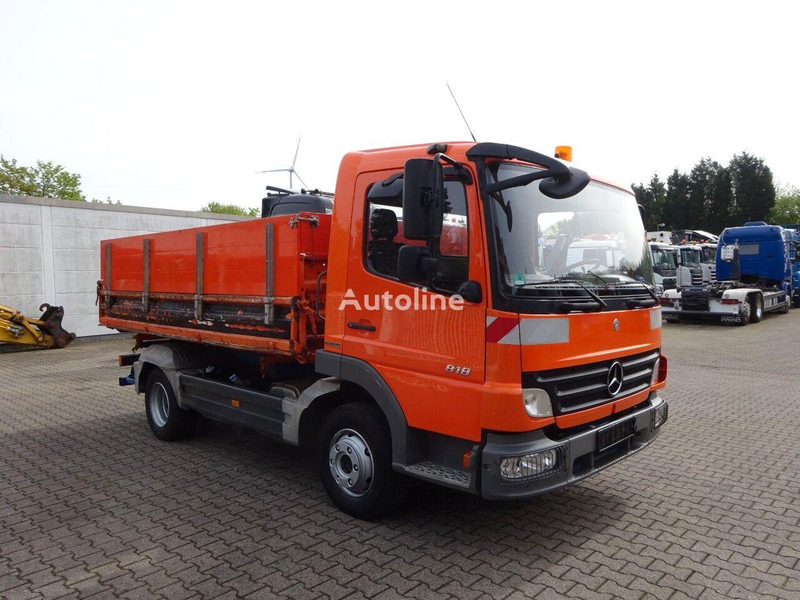 Kipper vrachtwagen Mercedes-Benz Atego 818 3 way Meiller tipper: afbeelding 14