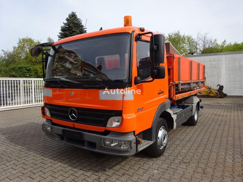 Kipper vrachtwagen Mercedes-Benz Atego 818 3 way Meiller tipper: afbeelding 7