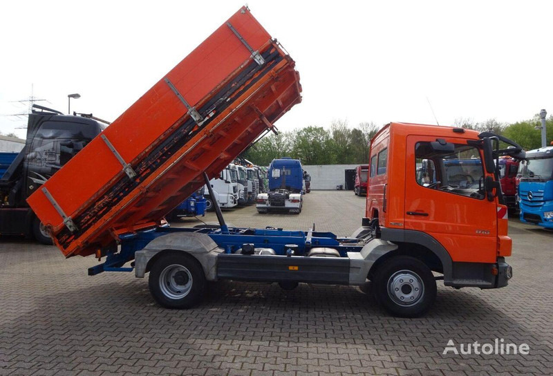 Kipper vrachtwagen Mercedes-Benz Atego 818 3 way Meiller tipper: afbeelding 6