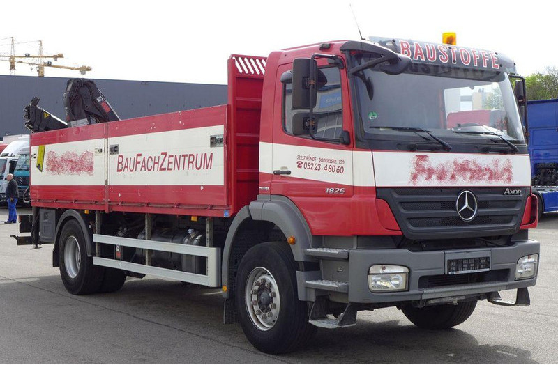 Mercedes-Benz Axor 1826 *Euro5*TÜV*HIAB 099B-2 DUO*1824 1829 - Vrachtwagen met open laadbak, Kraanwagen: afbeelding 4 Mercedes-Benz Axor 1826 *Euro5*TÜV*HIAB 099B-2 DUO*1824 1829 - Vrachtwagen met open laadbak, Kraanwagen: afbeelding 4