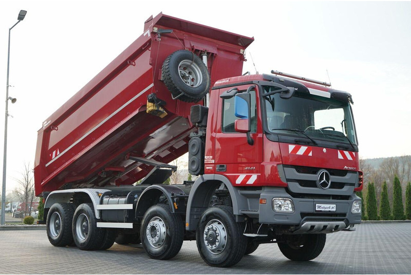 Mercedes-Benz CTROS 4141 / 8X6 / WYWROTKA TYLNOZSYPOWA / MEILLER KIPPER 5.3M / - Kipper vrachtwagen: afbeelding 2 Mercedes-Benz CTROS 4141 / 8X6 / WYWROTKA TYLNOZSYPOWA / MEILLER KIPPER 5.3M / - Kipper vrachtwagen: afbeelding 2