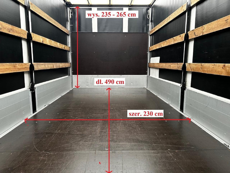 Huifzeil bedrijfswagen Mercedes-Benz SPRINTER 316 PLANDEKA 10 PALET WEBASTO KLIMATYZACJA 165KM [ 08: afbeelding 12