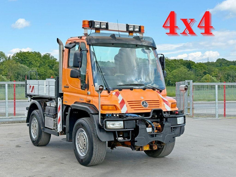 Mercedes-Benz UNIMOG 400 * KIPPER 2,40 * 4x4 * TOPZUSTAND - Kipper vrachtwagen: afbeelding 1 Mercedes-Benz UNIMOG 400 * KIPPER 2,40 * 4x4 * TOPZUSTAND - Kipper vrachtwagen: afbeelding 1