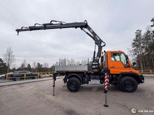 Mercedes-Benz UNIMOG U300 4x4 HIAB 122 D-3 CRANE - Kipper vrachtwagen, Kraanwagen: afbeelding 4 Mercedes-Benz UNIMOG U300 4x4 HIAB 122 D-3 CRANE - Kipper vrachtwagen, Kraanwagen: afbeelding 4