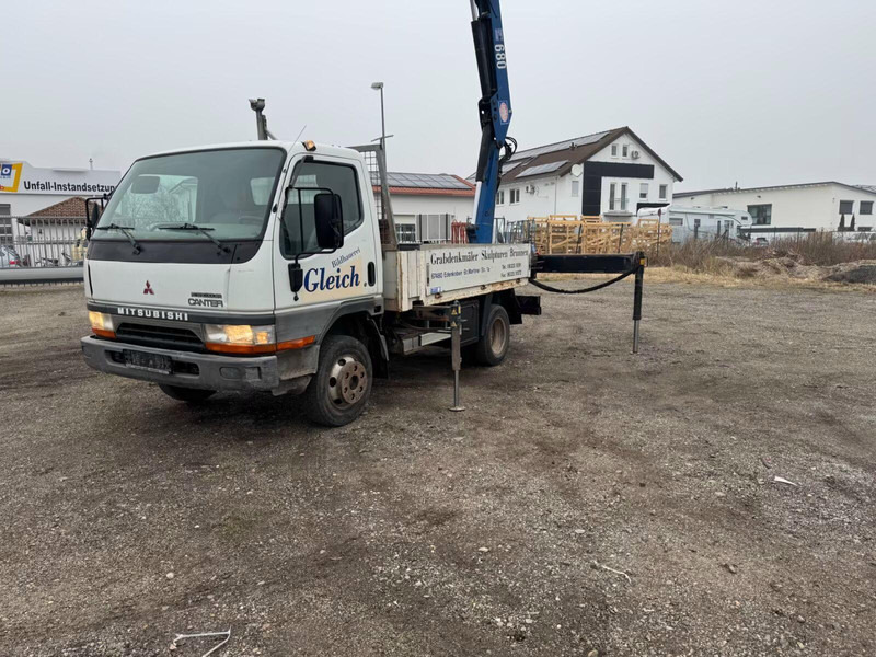Mitsubishi Canter FE649 - Flatbed truck + crane - Vrachtwagen met open laadbak, Kraanwagen: afbeelding 5 Mitsubishi Canter FE649 - Flatbed truck + crane - Vrachtwagen met open laadbak, Kraanwagen: afbeelding 5